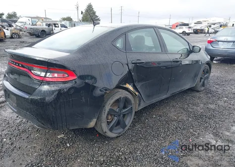 2015 Dodge Dart Sxt из США, поврежденный, VIN 1C3CDFBB8FD267363
